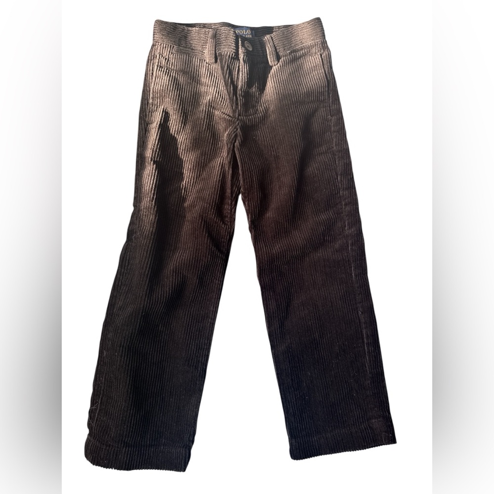 Boys Polo Ralph Lauren Blk Corduroy Pants, Dressy or Casual Trousers 4T